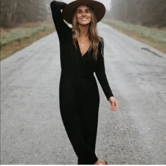 Pants - Jackson Rowe Womens Small Autumn Playsuit Black Color